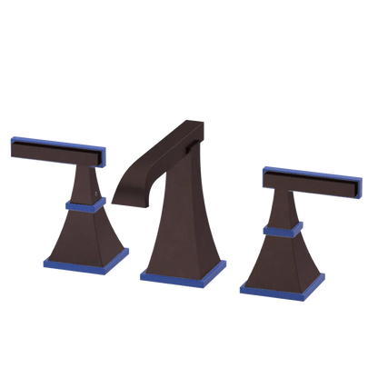 Rubinet Widespread Lav. Set. (less drain) Oil Rubbed Bronze