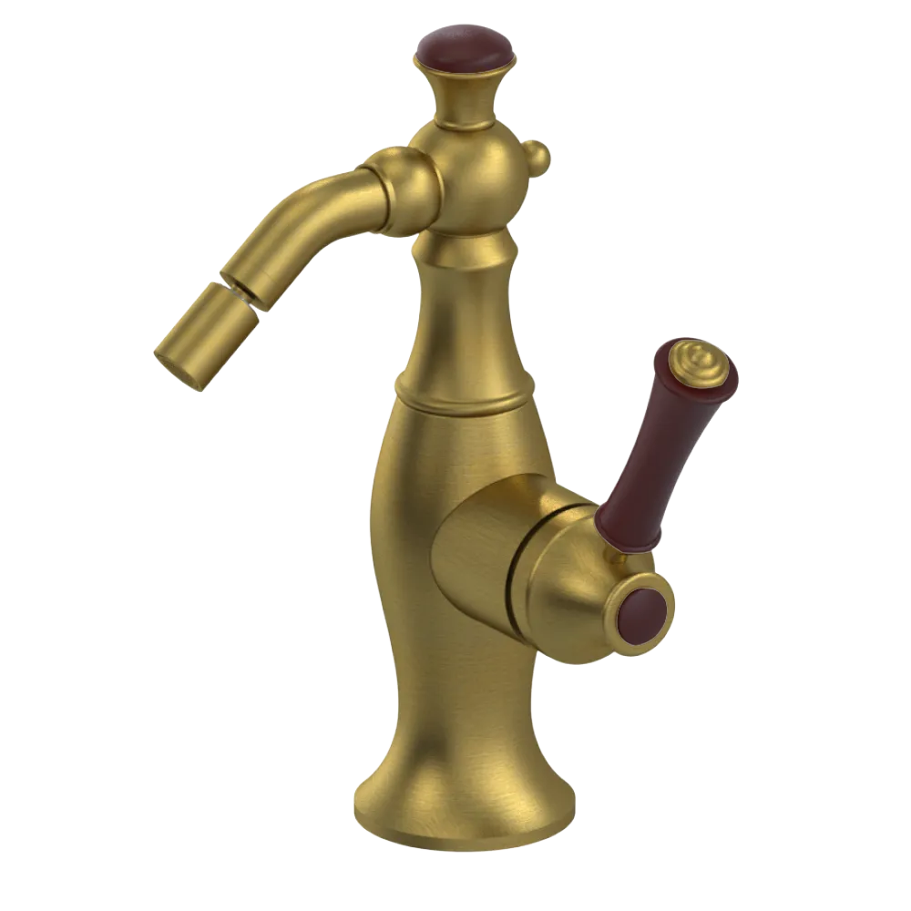 Rubinet Single Control Bidet Fitting (less drain) Antique Brass Matt