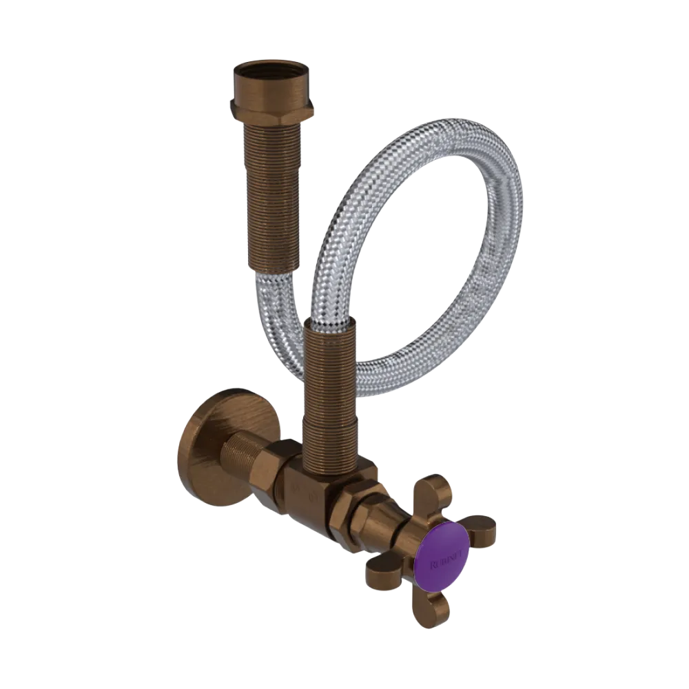 Rubinet Exposed Supply Kit (classic) x2 Oil Rubbed Bronze