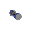 Rubinet Shower Door Knob (set) Polished Nickel