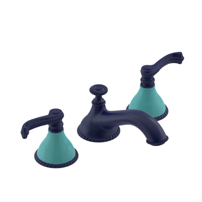 Rubinet Widespread Lav. Set. (less drain) Midnight Blue