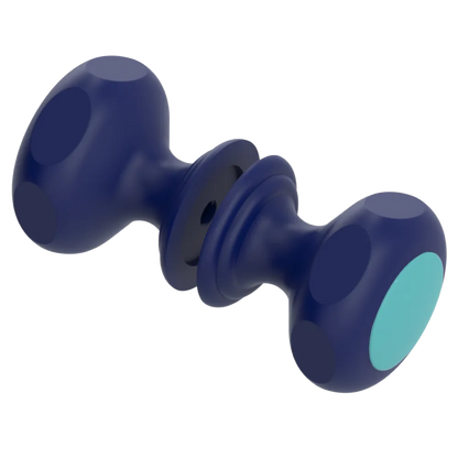 Rubinet Shower Door Knob (set) Midnight Blue