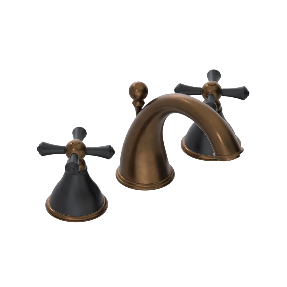 Rubinet Widespread Lav. Set. (less drain) Tuscan Brass