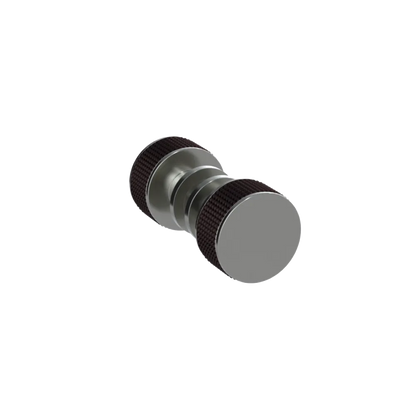 Rubinet Shower Door Knob (set) Satin Nickel