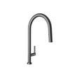 Baril High single-hole kitchen faucet with 2-function pull-down spray