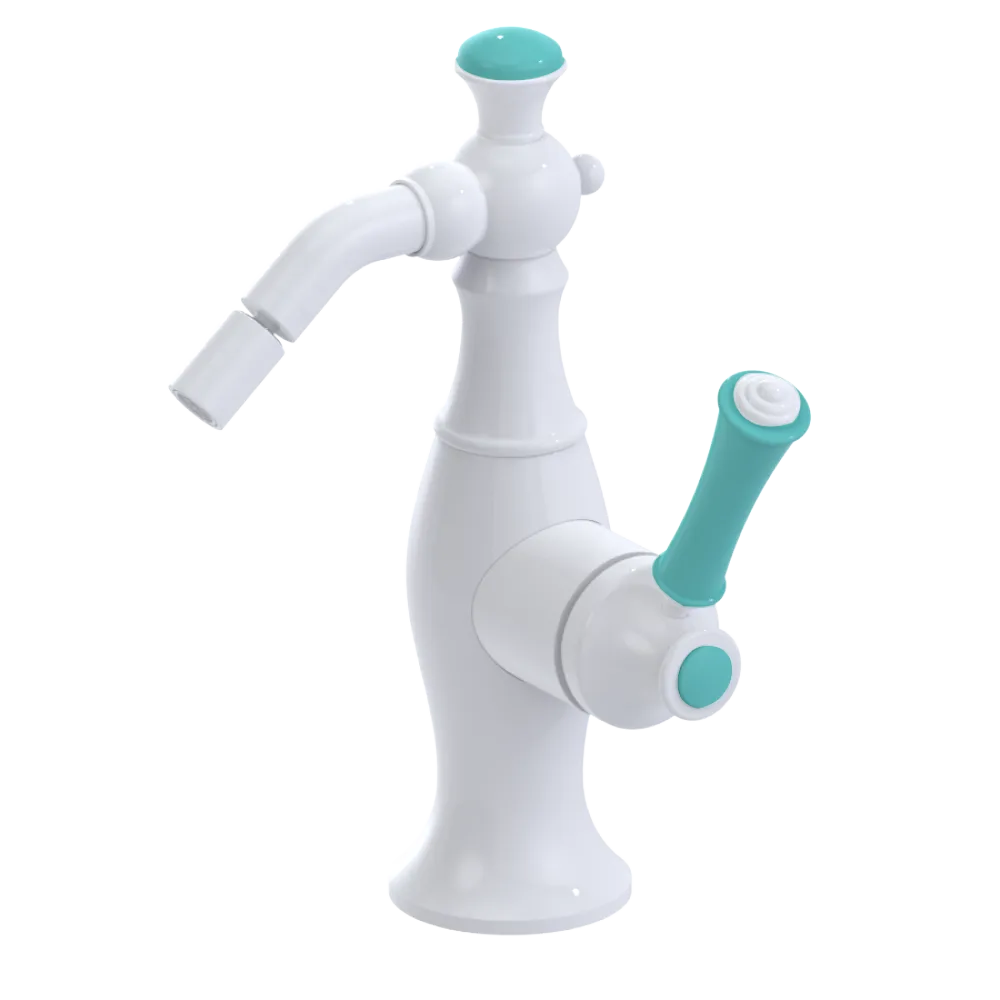 Rubinet Single Control Bidet Fitting (less drain) White