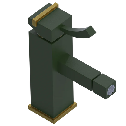 Rubinet Single Control Bidet Fitting (less drain) Green Envy