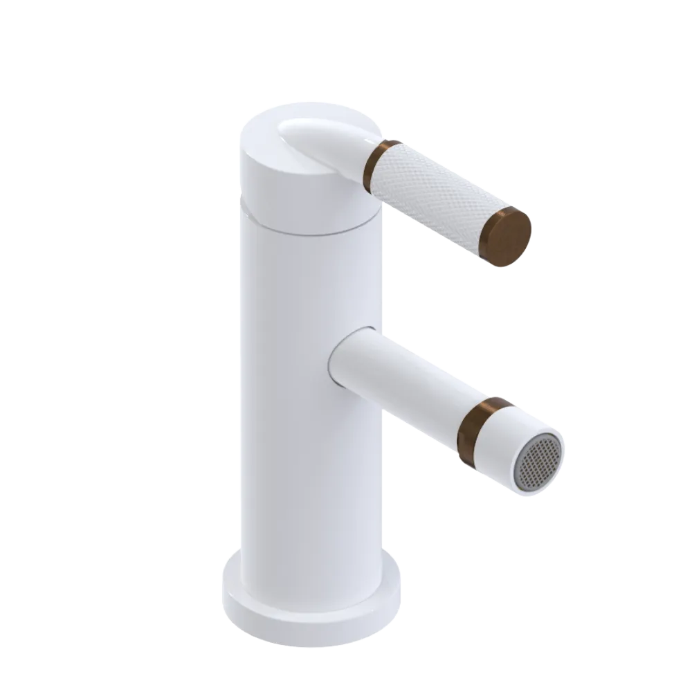 Rubinet Single Control Bidet Fitting (less drain) White