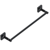 Rubinet 24" TOWEL BAR Matt Black