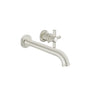 Baril Single lever wall-mounted lavatory faucet, drain not included