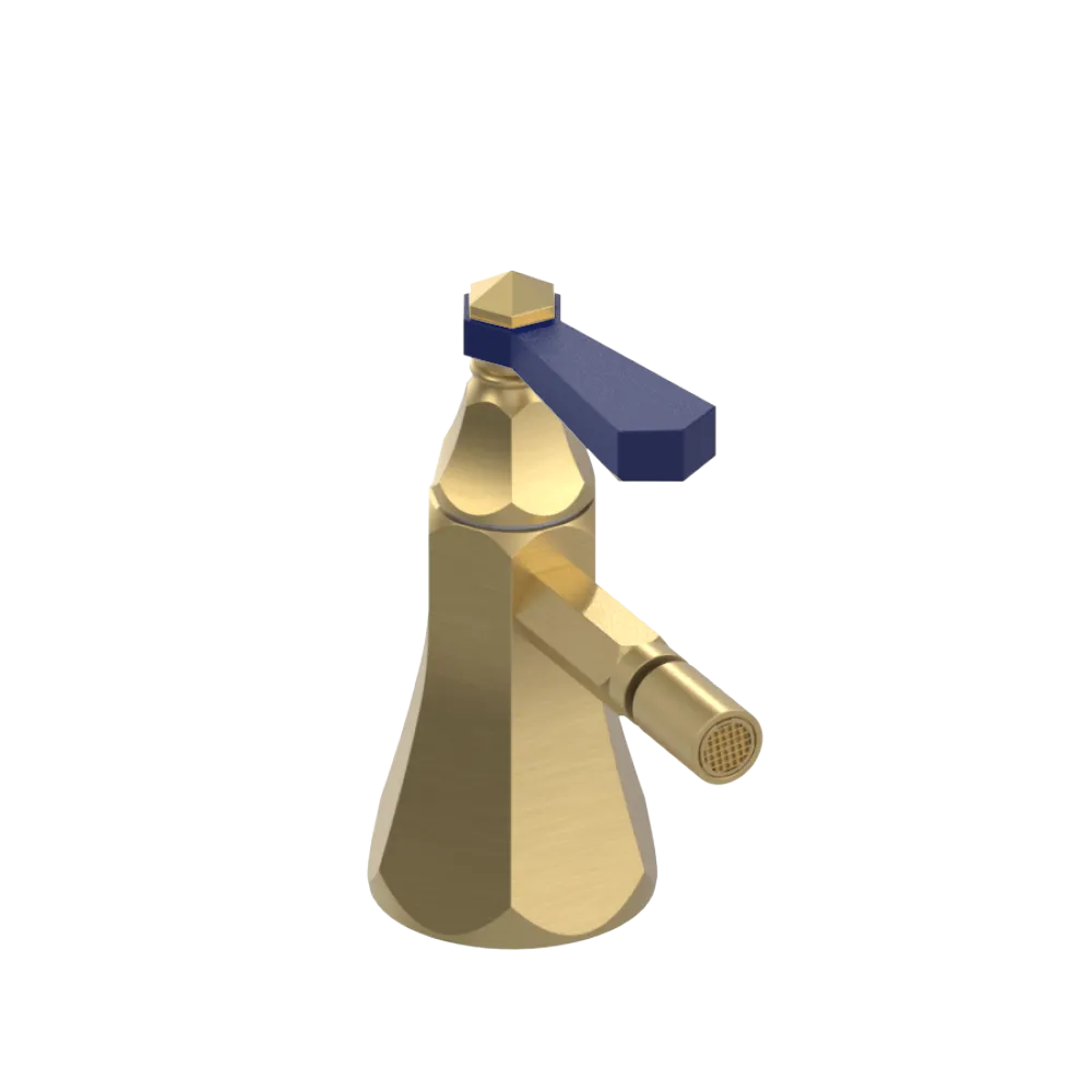Rubinet Single Control Bidet Fitting (less drain) Satin Gold