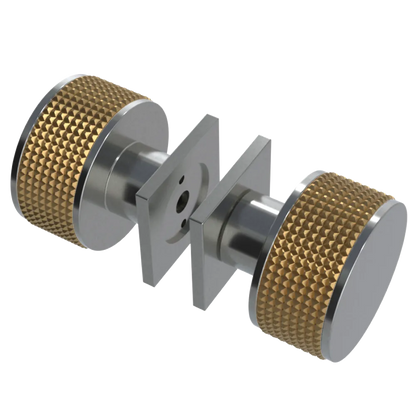Rubinet Shower Door Knob (set) Satin Nickel