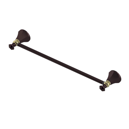 Rubinet Towel Bar 24" Tuscan Brass
