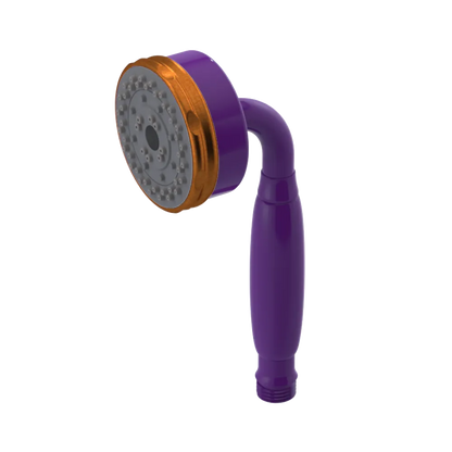 Rubinet 3 Function Hand Held Shower Only Purple Haze