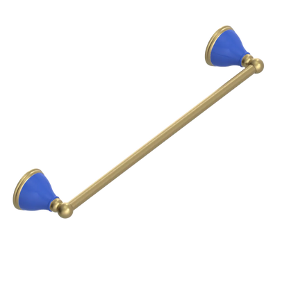 Rubinet Towel Bar 18" Satin Brass