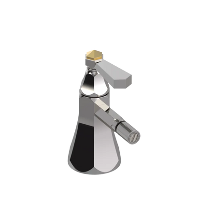 Rubinet Single Control Bidet Fitting (less drain) Polished Nickel