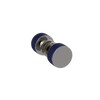 Rubinet Shower Door Knob (set) Polished Nickel