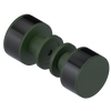 Rubinet Shower Door Knob (set) Green Envy