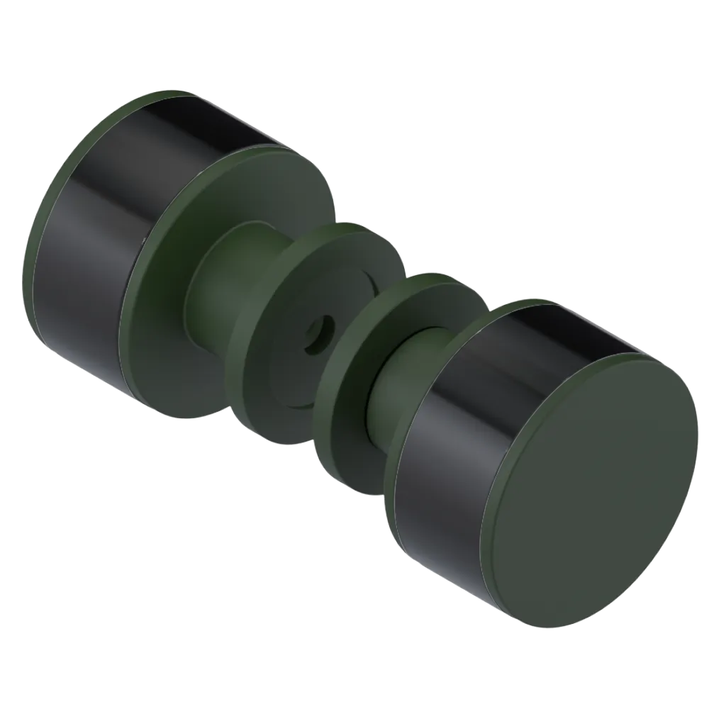 Rubinet Shower Door Knob (set) Green Envy