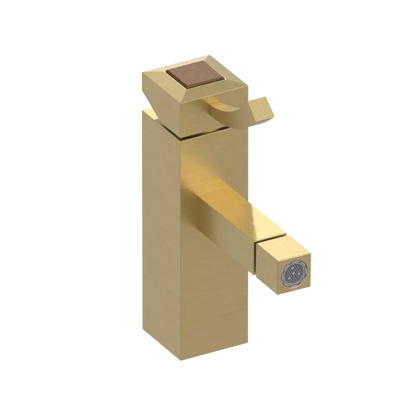 Rubinet Single Control Bidet Fitting (less drain) Satin Brass