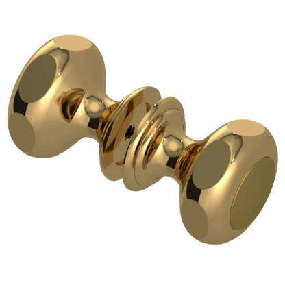 Rubinet Shower Door Knob (set) Gold