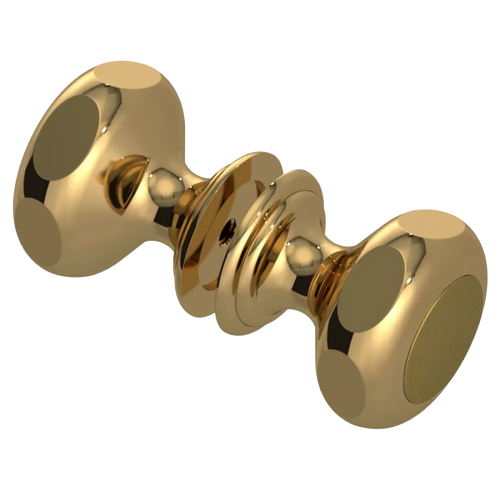 Rubinet Shower Door Knob (set) Gold