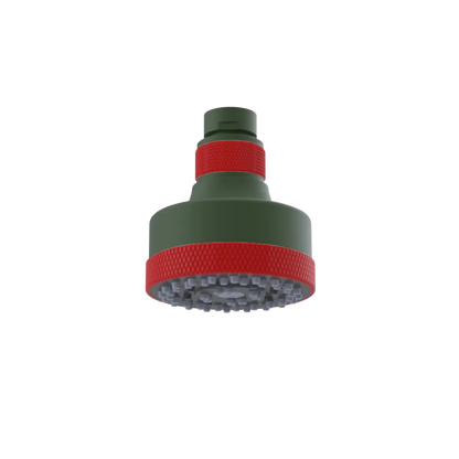 Rubinet 3 FUNCTION SHOWER HEAD Green Envy