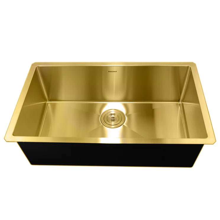 30" MISSION UNDERMOUNT KITCHEN SINK-18G SINGLE BOWL - UN2800