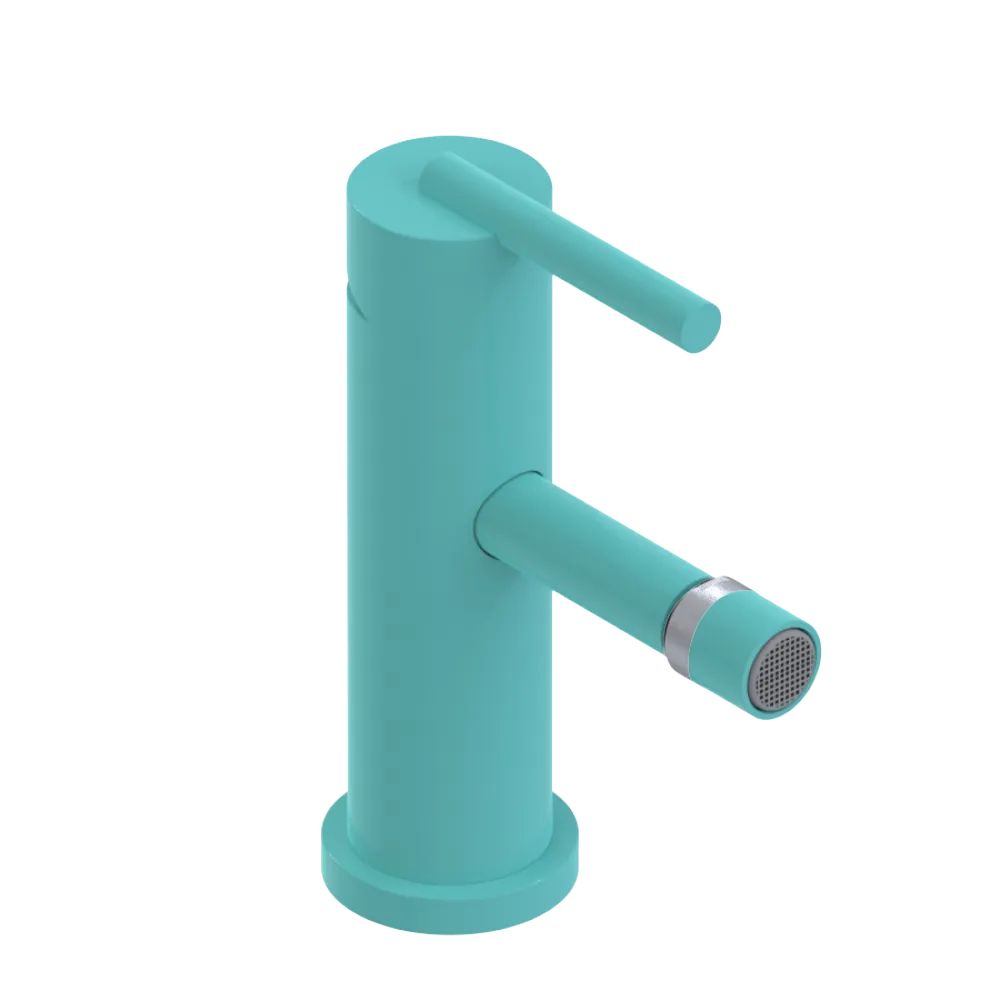 Rubinet Single Control Bidet Fitting (less drain) Aqua