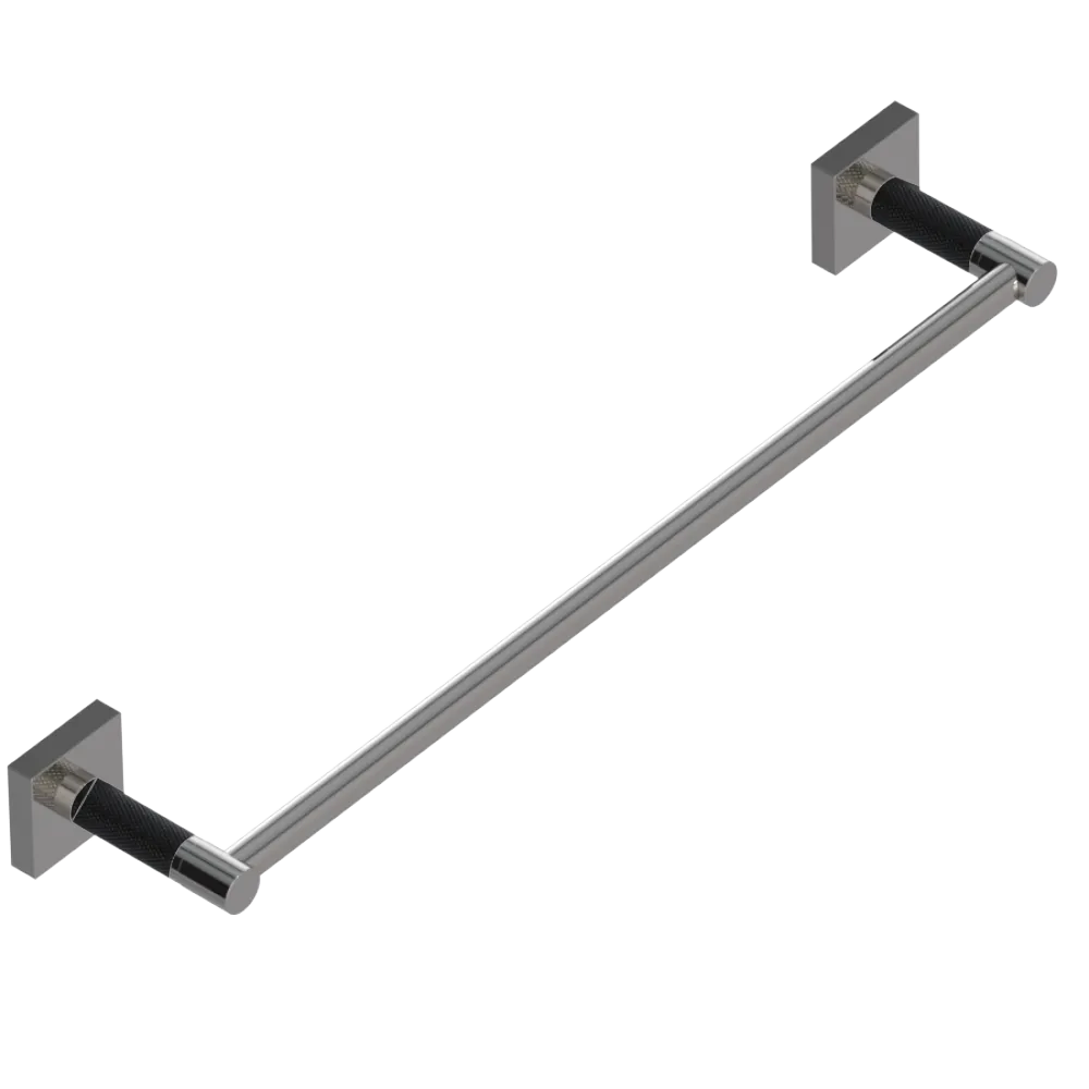 Rubinet 18" TOWEL BAR Polished Nickel