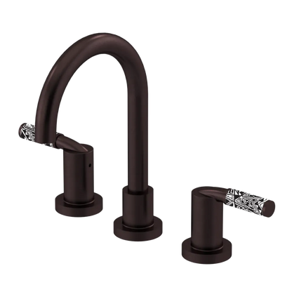 Rubinet Widespread Lav set (less drain) Oil Rubbed Bronze