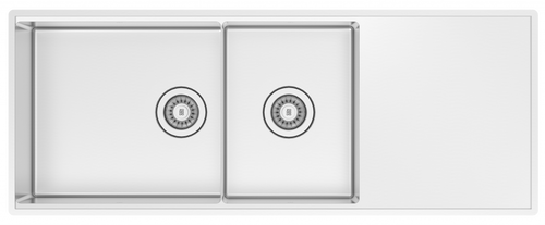 Zomodo Boutique 46" Workstation Double w/ Drainer Kit