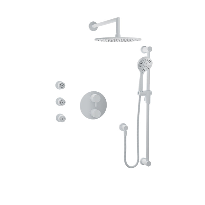 Baril Complete thermostatic pressure balanced shower kit