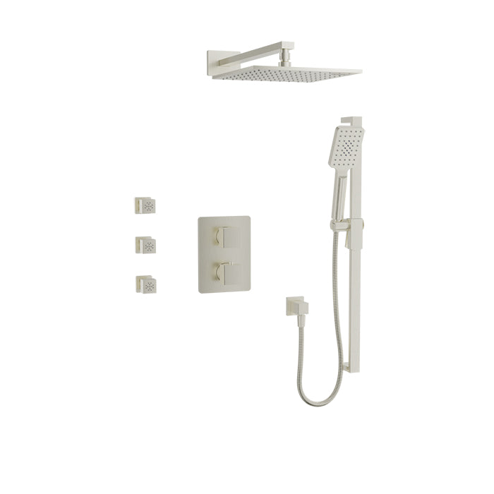 Baril Complete thermostatic pressure balanced shower kit
