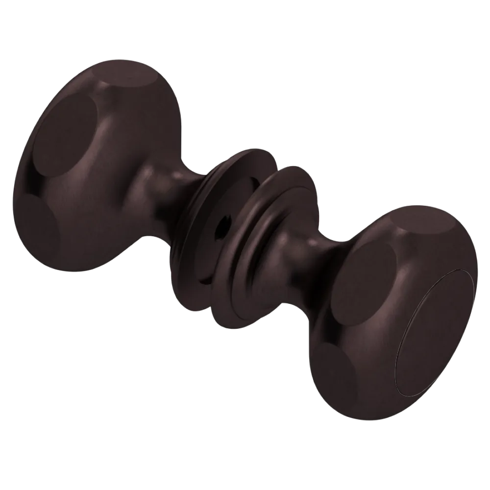 Rubinet Shower Door Knob (set) Oil Rubbed Bronze