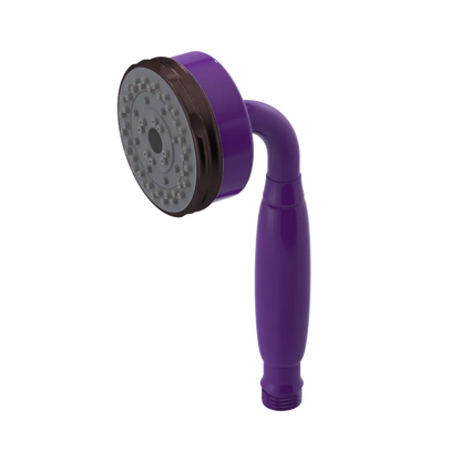 Rubinet 3 Function Hand Held Shower Only Purple Haze