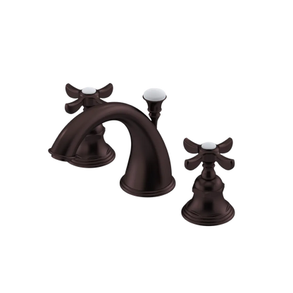 Rubinet Widespread Lav. Set. (less drain) Oil Rubbed Bronze