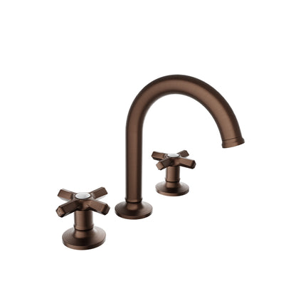 Baril 8" c/c lavatory faucet, drain included