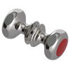 Rubinet Shower Door Knob (set) Polished Nickel