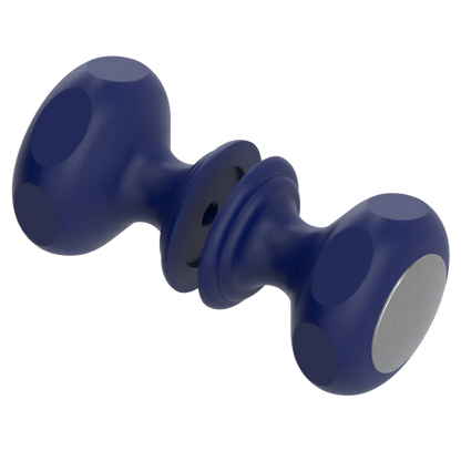 Rubinet Shower Door Knob (set) Midnight Blue