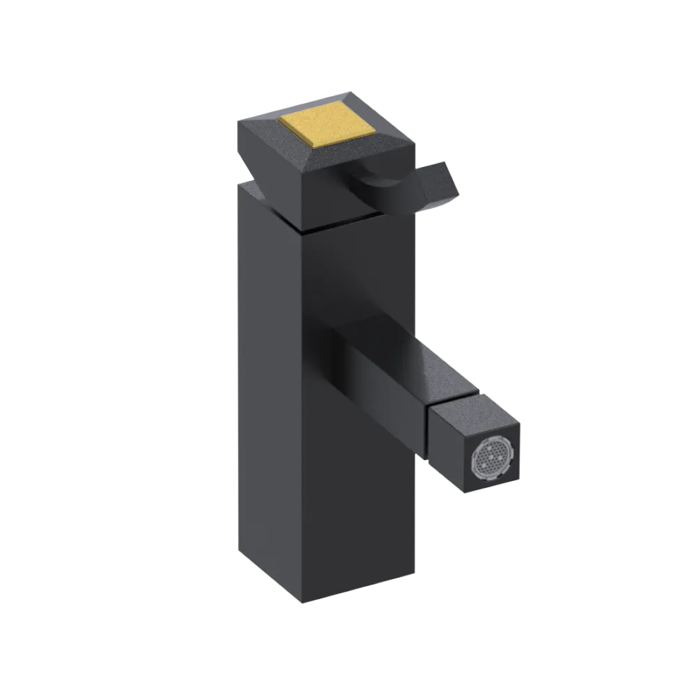 Rubinet Single Control Bidet Fitting (less drain) Matt Black