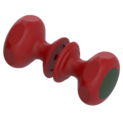 Rubinet Shower Door Knob (set) Maroon