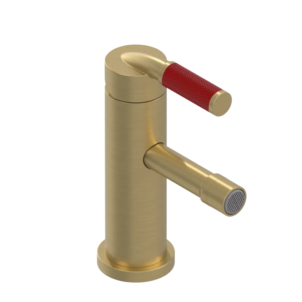 Rubinet Single Control Bidet Fitting (less drain) Satin Brass