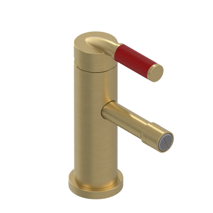 Rubinet Single Control Bidet Fitting (less drain) Satin Brass