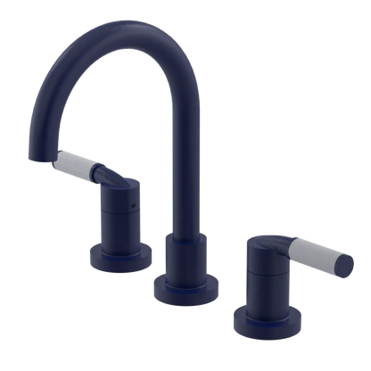 Rubinet Widespread Lav. Set. (less drain) Midnight Blue