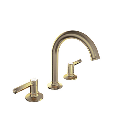 Baril 8" c/c lavatory faucet, drain included