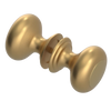 Rubinet Shower Door Knob (set) Satin Gold