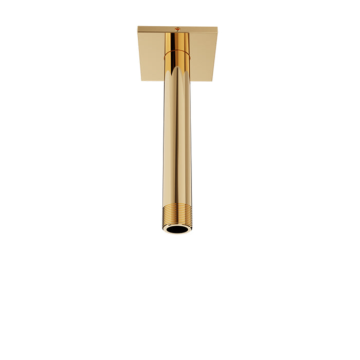 Baril 6'' ceiling mounted shower arm, square flange