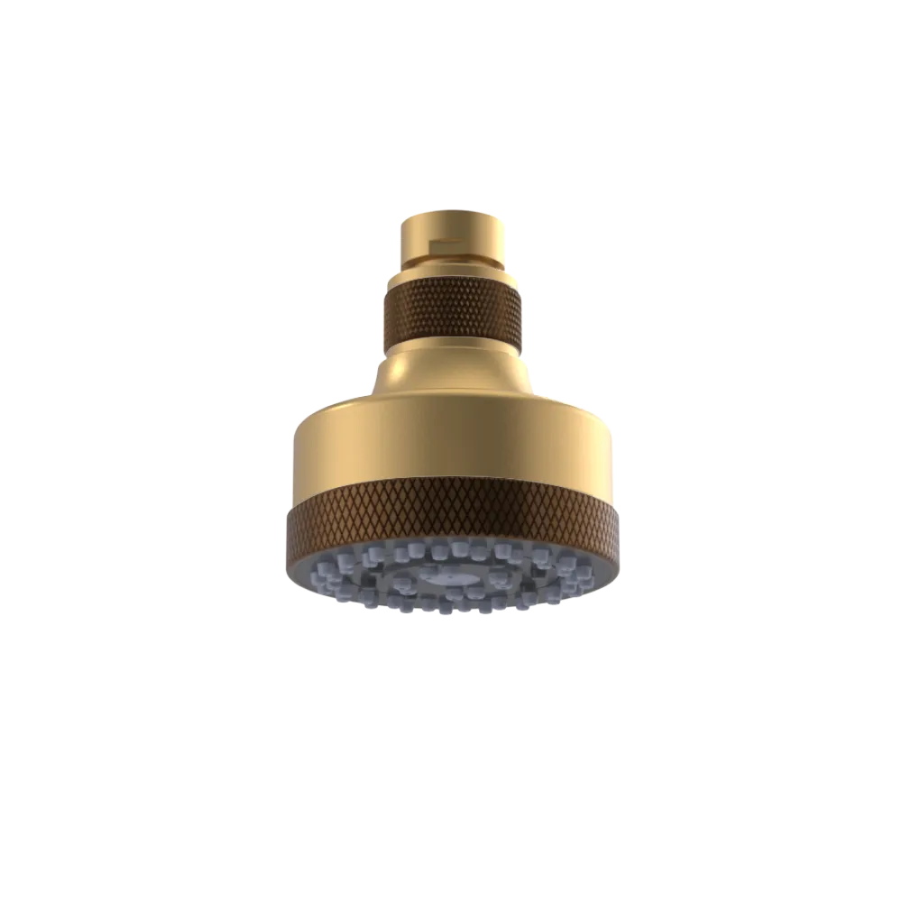Rubinet 3 FUNCTION SHOWER HEAD Satin Gold