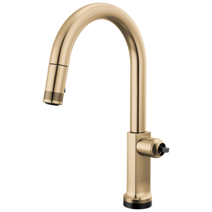 Brizo Smarttouch Pull Down Faucet With Arc Spout Less Handle